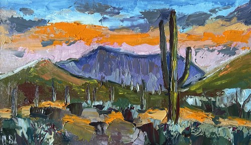Dipinto arizona originale arte - arizona,
