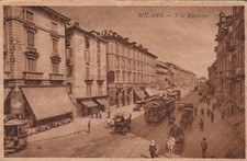 MILANO Via Manzoni TRAM