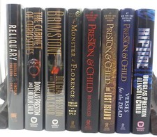 Preston & Child Lot of 8 HC/DJ