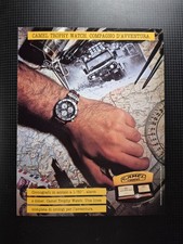 1989 #2 Camel Trophy watch - Original AD Advertising Pubblicità Vintage