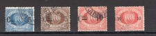 San Marino 1892 Stemma soprastampe del nuovo valore, serie n° 8/11. Certificato:
