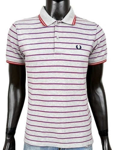 Fred perry polo uomo grigia - perry,