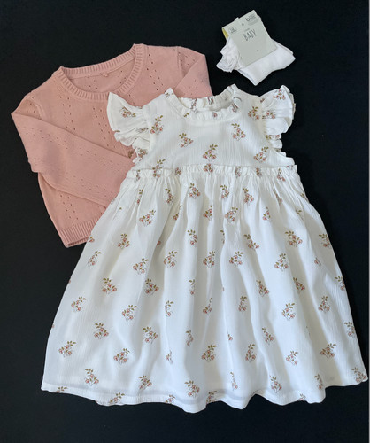 Set calze cardigan vestito