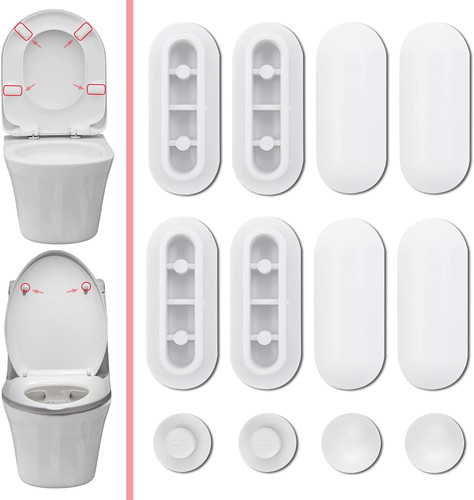 Set paracolpi per sedili wc - 2,