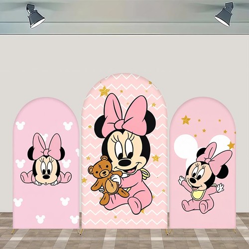 Fiocco rosa minnie mouse arco - rosa,