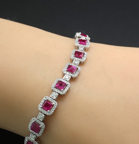 Bracciale rubino brillante - rubino,