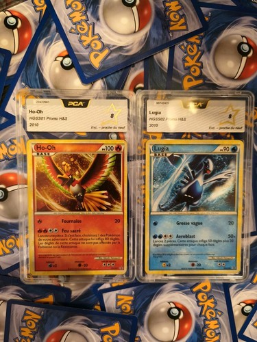 Cartes pokémon lugia oh - cartes, ho-oh