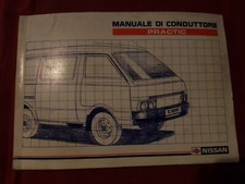 NISSAN PRACTIC MANUALE libretto USO E MANUTENZIONE