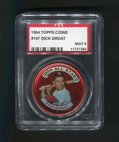 Dick groat 1964 topps coin - 1964,