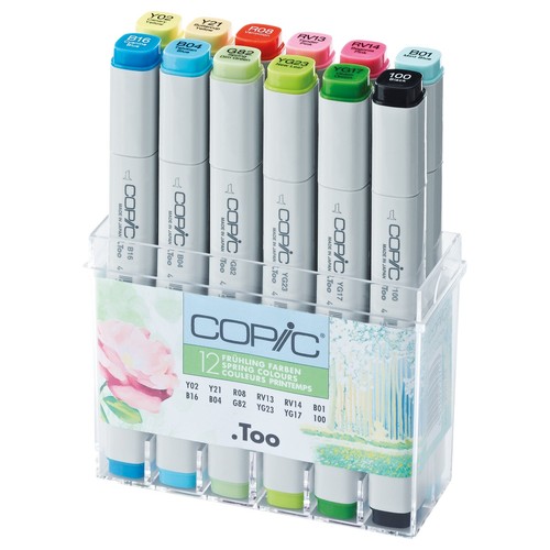 Copic marker set pezzi - marker, 12
