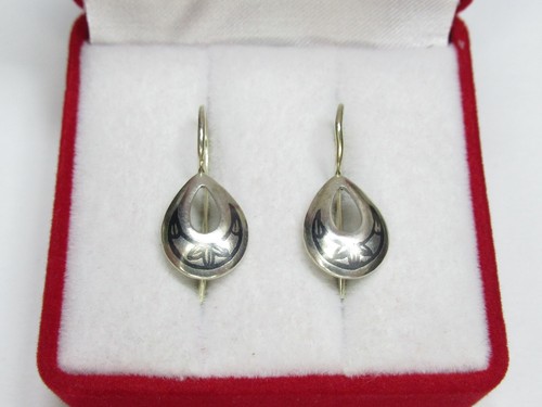Orecchini vintage urss 925 - orecchini,