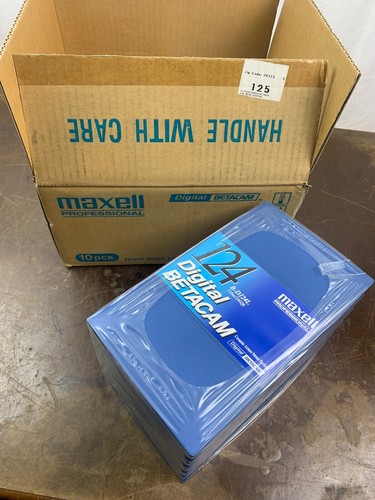 Maxell d124l xe betacam - 10,
