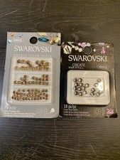 Lotto di 2 cristalli Swarovski