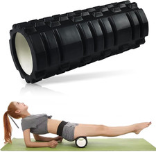 Foam Roller, Rullo Massaggio Muscolare, Roller Pilates per Tensione Muscolare, R
