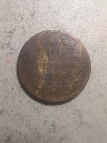 Italia centesimi 1867 - 10,