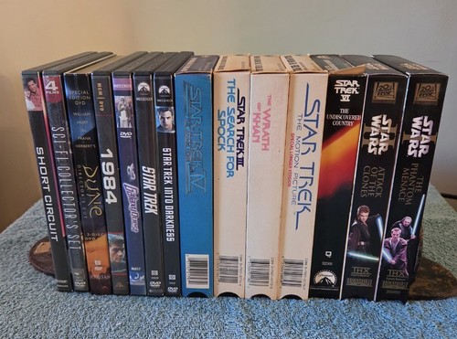 Vintage sci media lot - sci-fi, 14