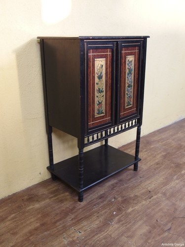 Mobiletto due porte stile - mobiletto,