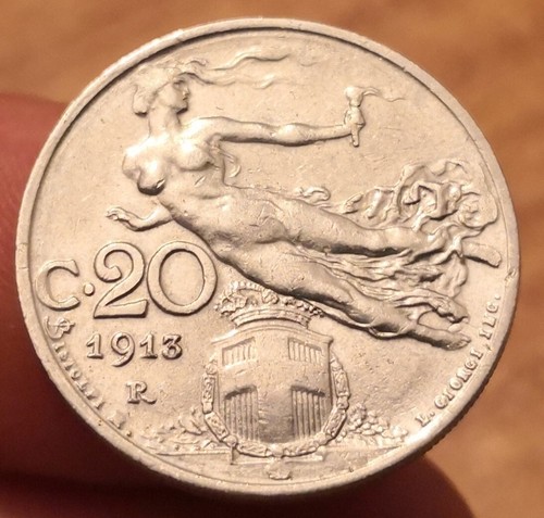 Centesimi 1913 libertà - 20,