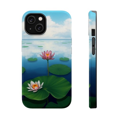 Custodia telefono serene water - telefono,