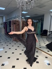 Abito nero elegante - , con