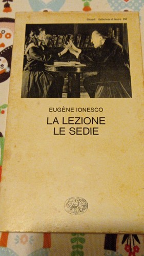 Ionesco sedie la lezione - sedie,