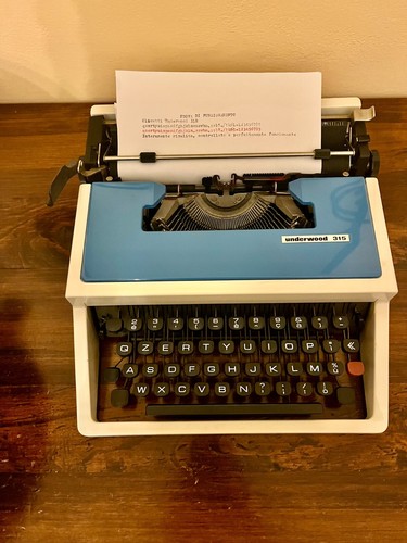 Macchina scrivere olivetti - macchina,