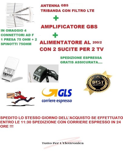 Kit antenna digitale terrestre - antenna,