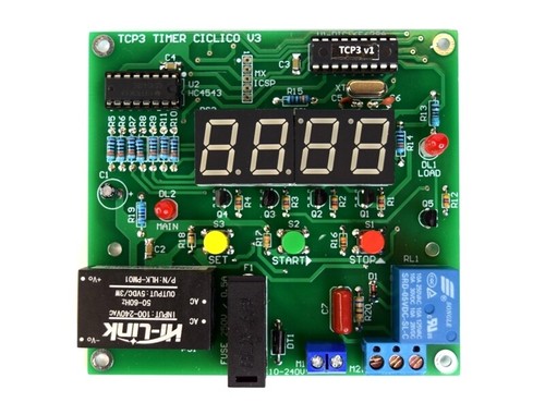 Temporizzatore ciclico 220v - temporizzatore,