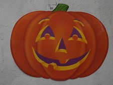 Decorazione d'appendere zucca HALLOWEEN hanging decoration 1 pezzo da  64x51 cm