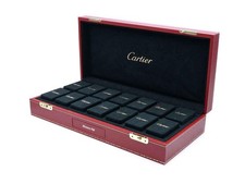 CARTIER scatola contenitore Montres PM per 14 orologi Ref. PLWA5119. USATA!