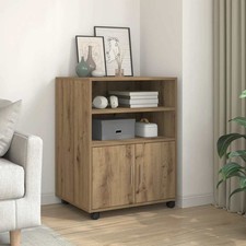 Mobiletto con Ruote Nero