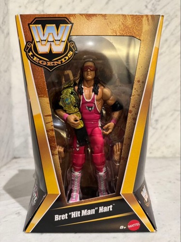 Wwe bret hart - hart, figure