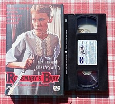 Rosemary's Baby (1968) Vhs Ex Nol. Cic Video Roman Polanski, Mia Farrow