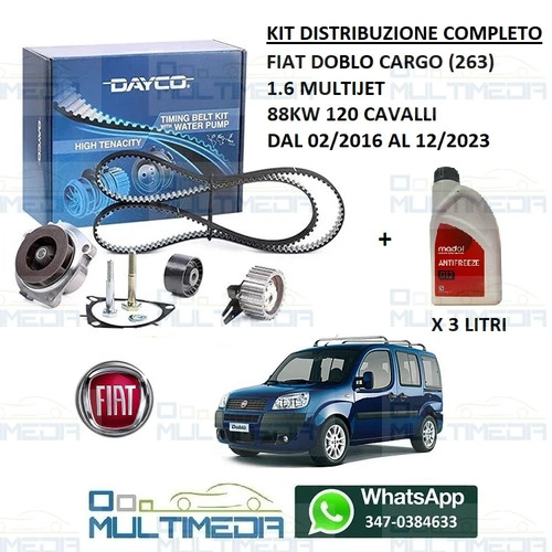 Kit distribuzione pompa - +,