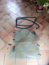 Panda 141 Vetri Posteriori Verdi Apribili A Compasso Completi Di Guarnizioni,Ecc