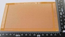 Basetta Millefori Mono faccia Mis. 13 * 25 CM Bachelite  PCB Prototipazione