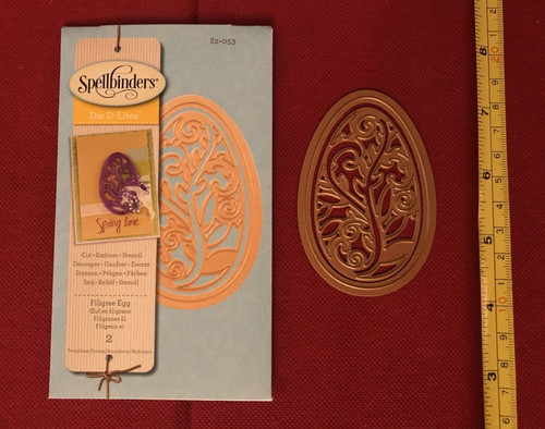 Spellbinders die lites - d-lites, uovo