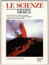 LE SCIENZE. EDIZIONE ITALIANA DI SCIENTIFIC AMERICAN - N 290, OTTOBRE - 1992