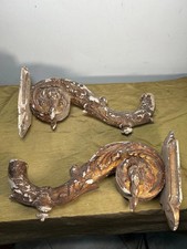 Set of 2 Old Wooden