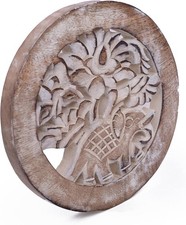 Sottopentola in legno fatto a