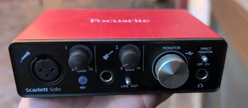 Focusrite scarlett solo 3rd - focusrite,