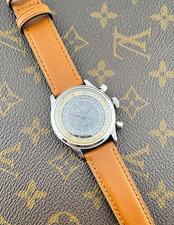 Vetta Ermetico Chronographe Rare Dial Gilt Valjoux 22 Swiss Made