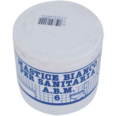Mastice bianco per sanitaria - mastice,