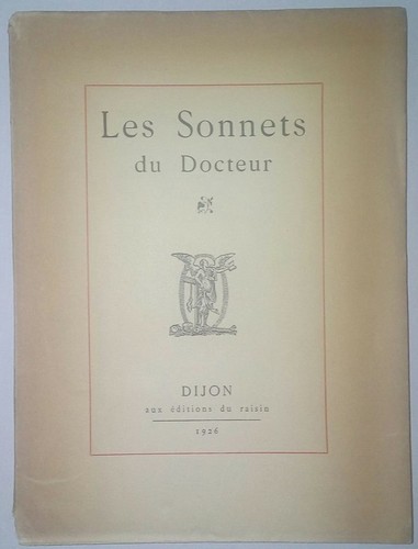 Les sonnets docteur 1926 - les, du
