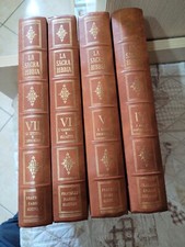 LA SACRA BIBBIA 4 volumi