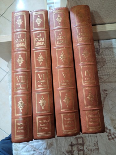 Sacra bibbia volumi - sacra,