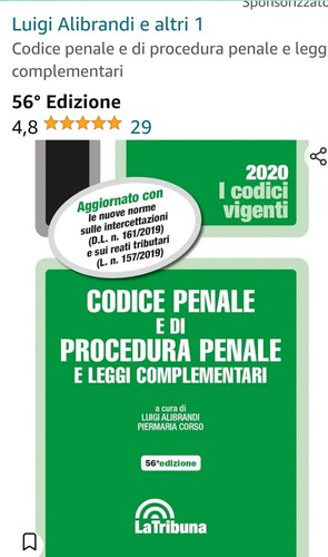 Codice penale procedura - penale,