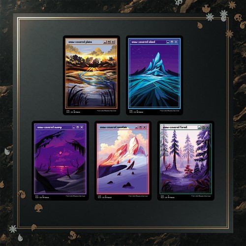 Mtg pixel snow - -,