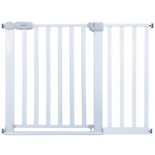 White security gate for