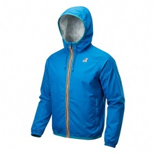 Giacca K-Way impermeabile blu